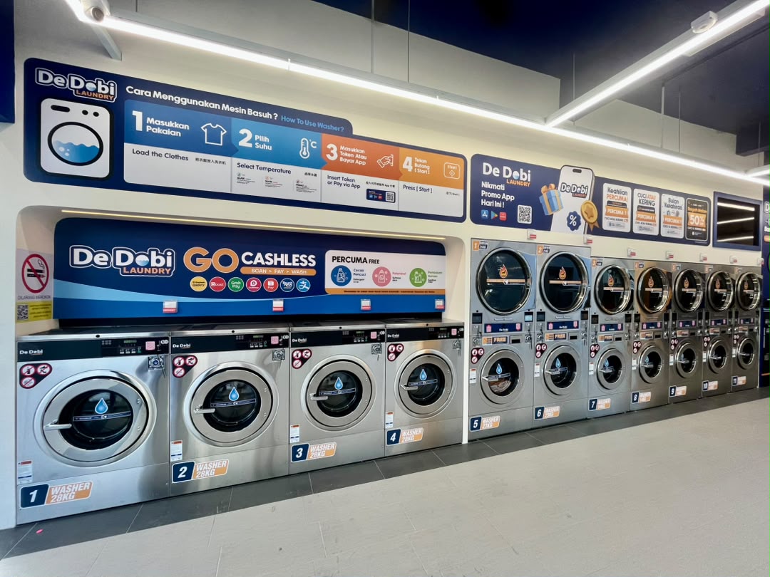 Clean and modern De Dobi laundry interior 3